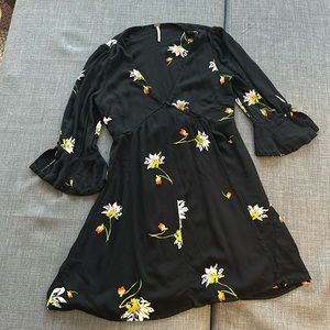 Free People Floral Print Dress size XS